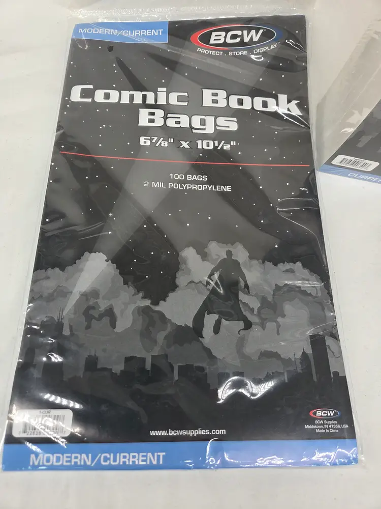 BCW Comic Book Storage supplies