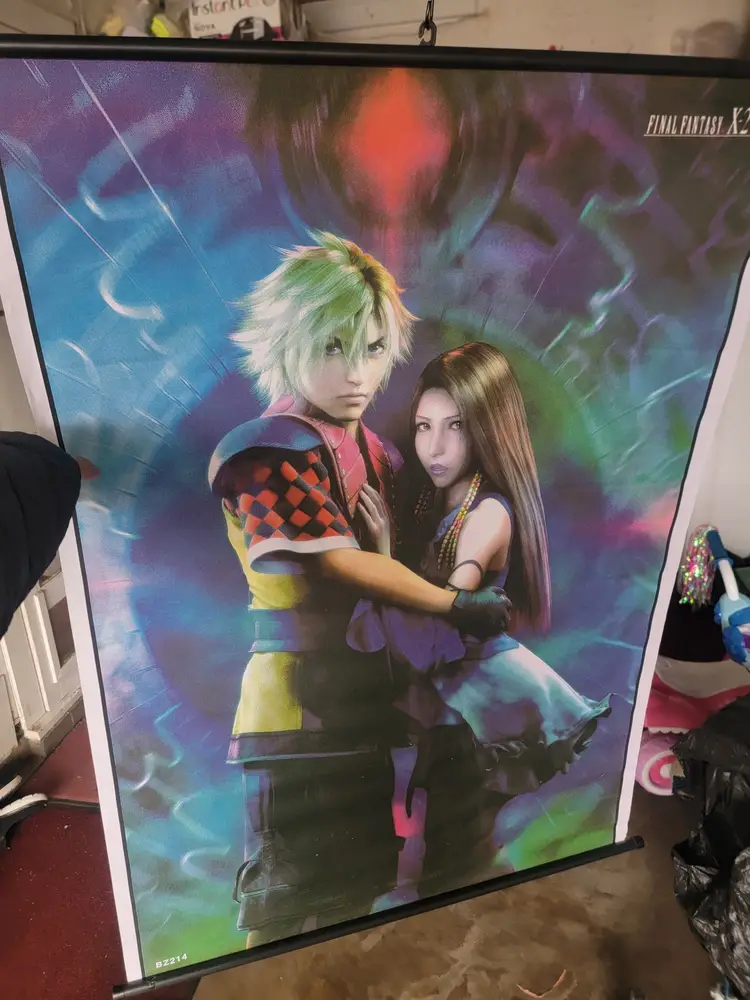 Shuyin and Lenne ( Final Fantasy X-2) Wall Scroll