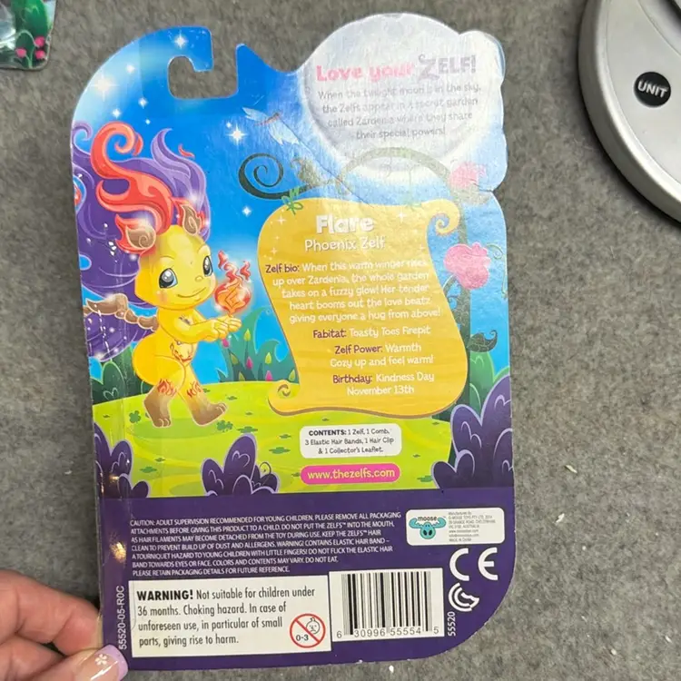Zelf Troll Doll- Flare Phoenix zelf NIB