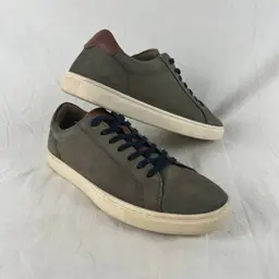 Cole Haan Vy-Cowon Men’s Gray Leather Sneakers Size 8.5