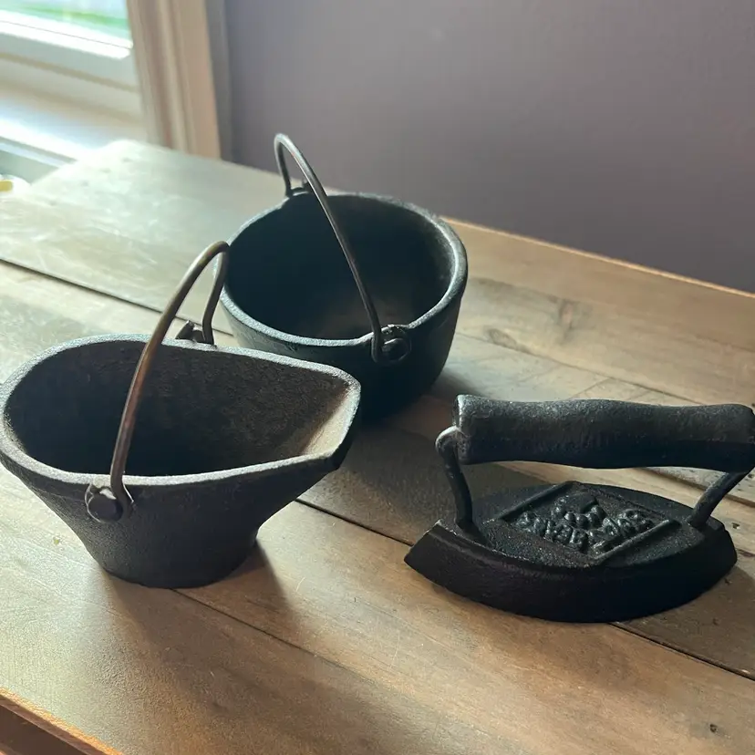 Cast iron minis Set Of Three