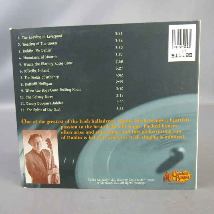 Danny Doyle Spirit of the Road CD Irish Folk Music Celtic Album