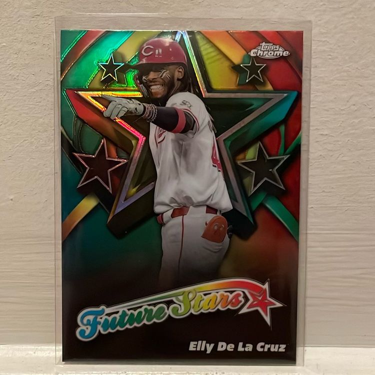 2025 Topps Chrome Elly De La Cruz Future Stars Cincinnati Reds
