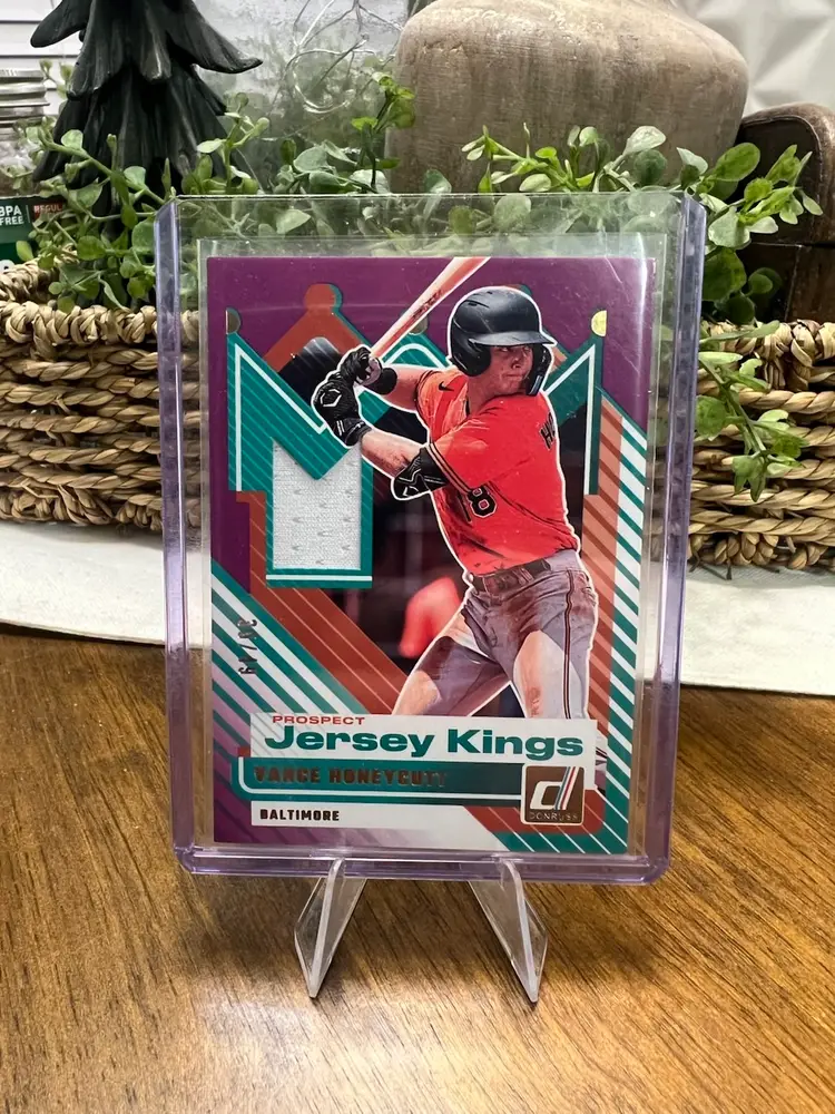 2025 Panini Donruss Jersey Kings Vance Honeycutt #PJK-VH Purple 35/49