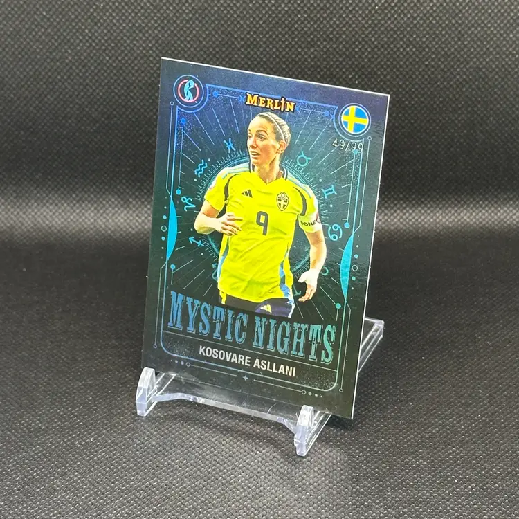 Kosovare Asllani Mystic Nights /99 2025 Topps Merlin Euros - Sweden