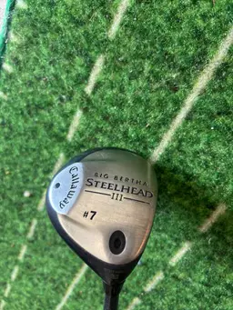 callaway big bertha steelhead 7 wood, System iii Regular Flex Shaft