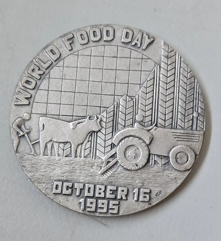 Vintage FAO Commemorative Coin - Food for All