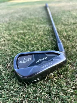Callaway APEX CF19 Forged 7 Iron Stiff Flex True Temper Elevate Steel Shaft LH