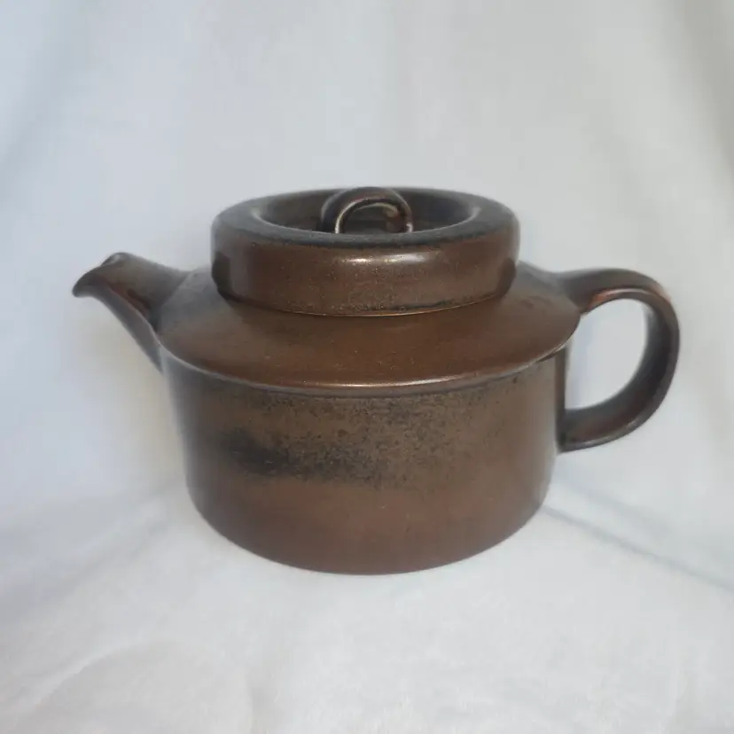 Vintage Arabi Ruska Teapot and Infuser Finland Ulla Procope 1960's