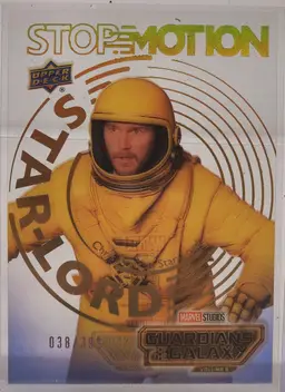 UD Guardians Of the Galaxy Vol 3 Chris Pratt Star-Lord 038 /399 Stop Motion