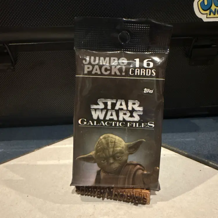 2012 Star Wars Galactic Files Jumbo Pack 16 Cards Look For SKETCH/FOIL