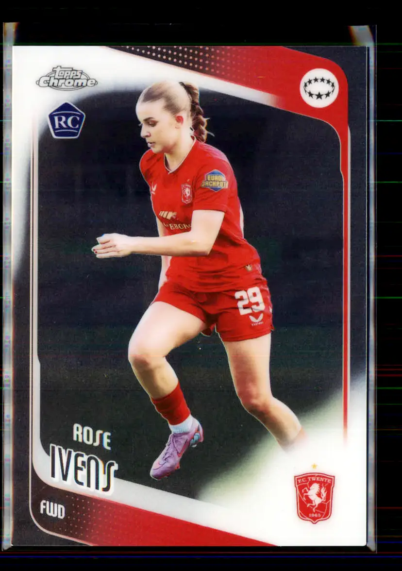 Rose Ivens 2025-26 Topps Chrome UEFA Women's Champions League #73 - (145) - F.C. Twente