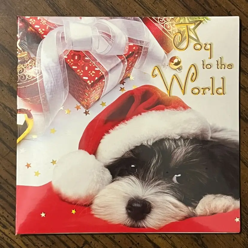 SPCA Christmas Music CD "Joy To The World" A Collection Of Songs Puppy Cover