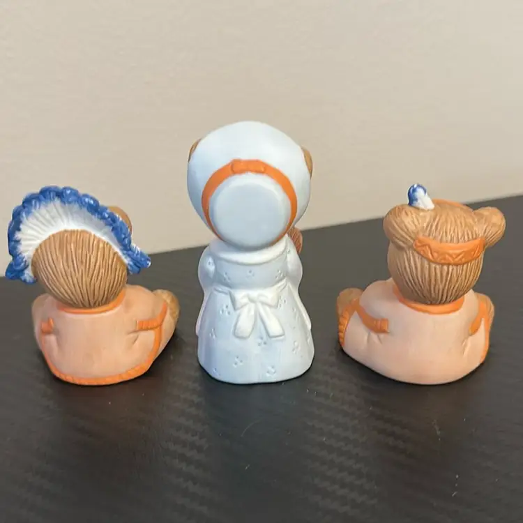 HOMCO Set Of 3 Thanksgivings Bears #5312