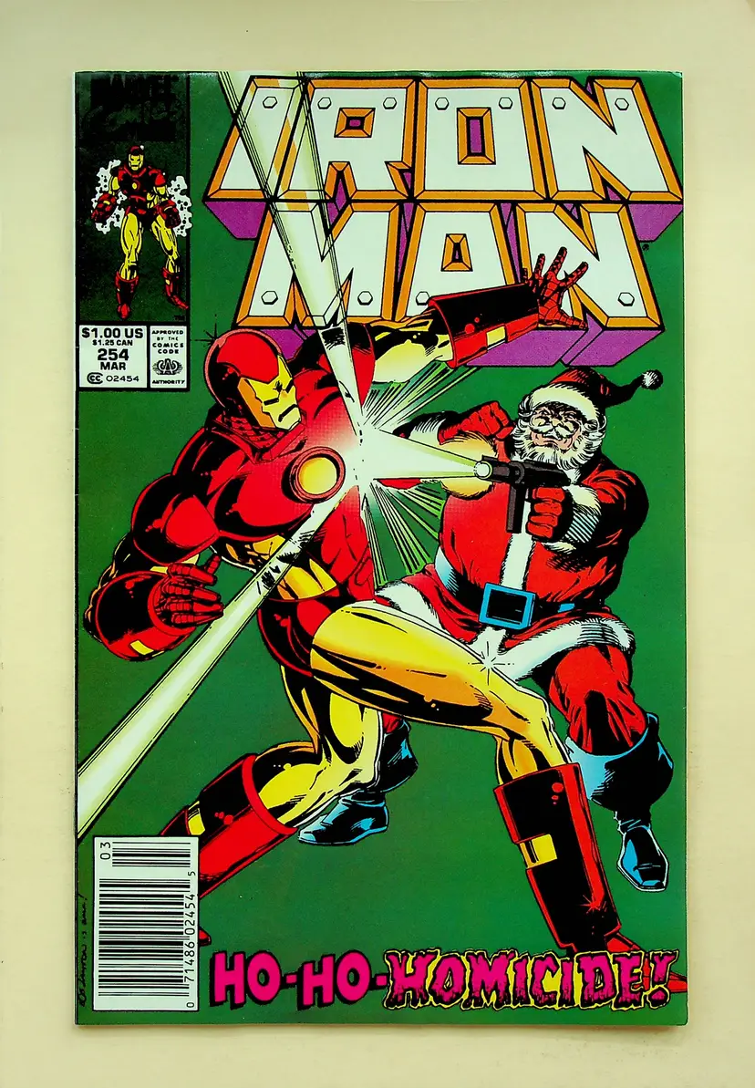 Iron Man #254 (Mar 1990, Marvel) - Very Fine/Near Mint