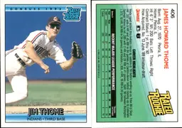 Jim Thome Rookie Lot of 15 Baseball Cards Cleveland Indians  CC10