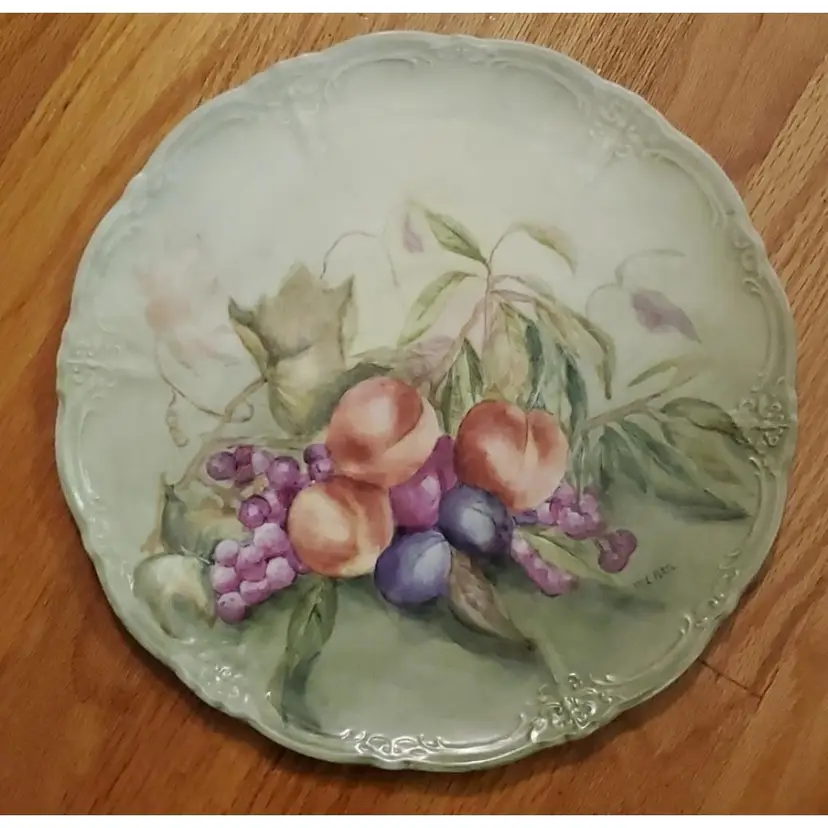 Vintage Handpainted China Platter
