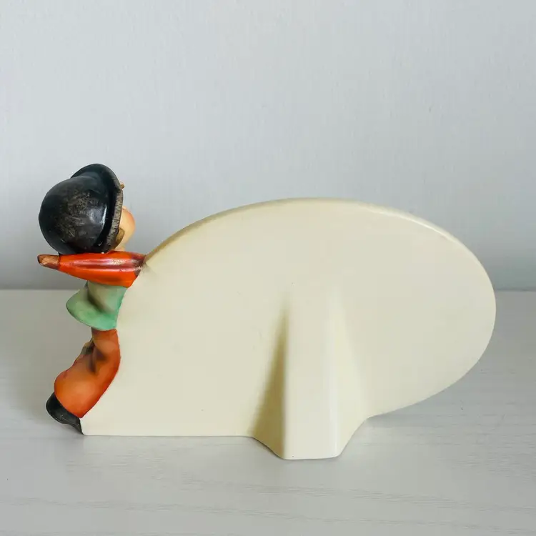 Hummel Figurines Authorized Dealer Plaque Goebel #187A 1976 Merry Wanderer