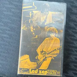Rare Led Zeppelin Bootleg VHS