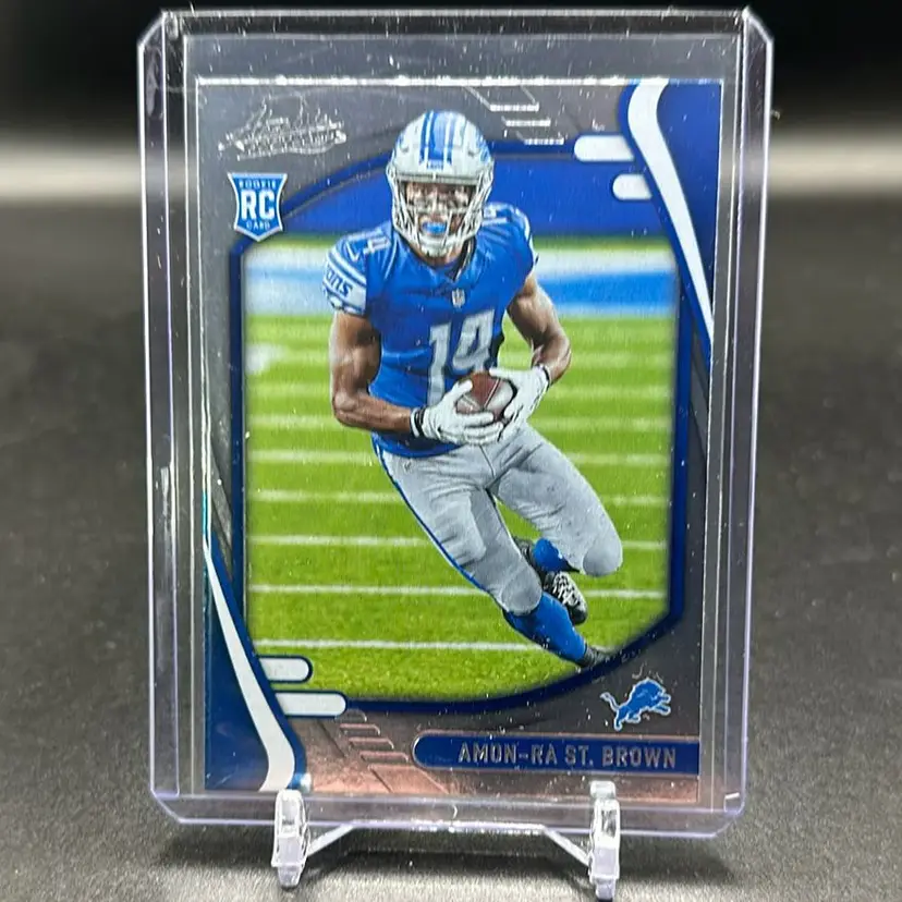 Amon-Ra St. Brown 2021 Absolute RC Detroit Lions
