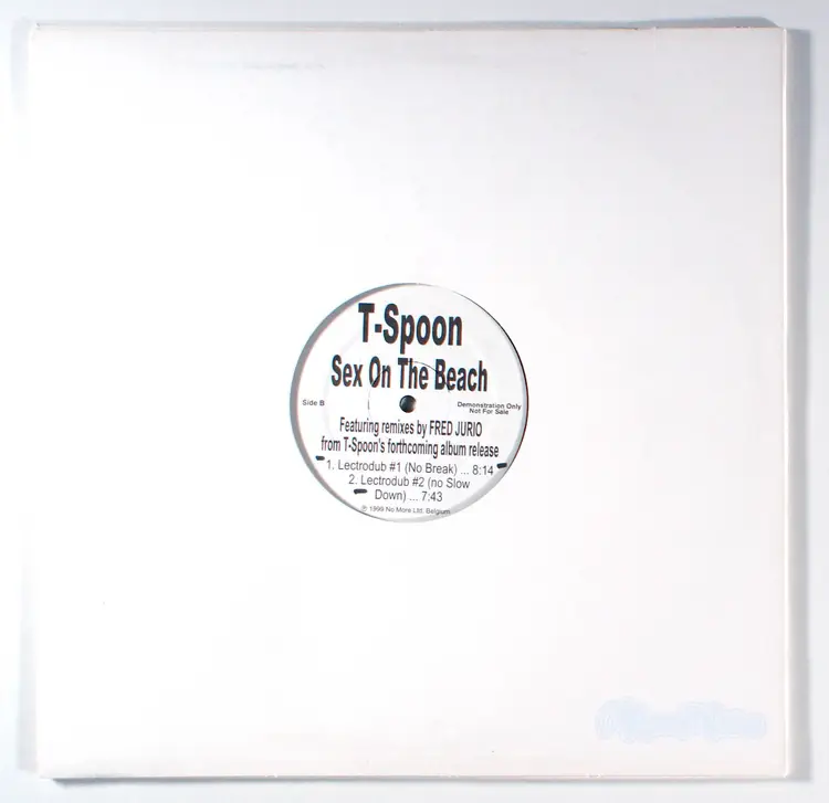 T-Spoon - Sex on the Beach (1999) Vinyl 12" Single • PROMO • Eurodance Remixes