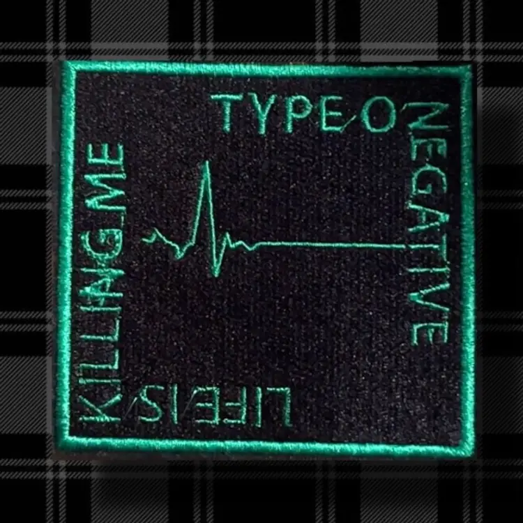Type-O-Negative Life is Killing Me Embroidered Patch