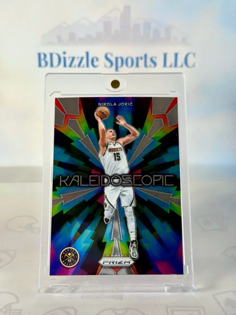 2023-24 Panini Prizm Nikola Jokic Kaleidoscopic Prizms Silver #8