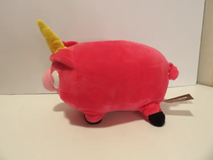 * Exploding Kittens Obnoxiously Bright Pink Unicorn Pig 10” Plush