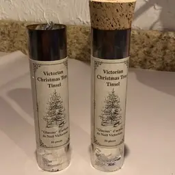 Pair Tinsel Tubes