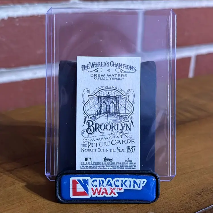 Drew Waters RC - 2023 Topps Allen & Ginter Brooklyn Back Mini 7/25 - Kansas City Royals