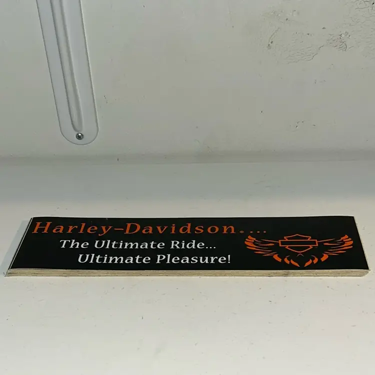 Lot Of 15 Harley Davidson, The Ultimate Ride Ultimate Pleasure Bumper Stickers