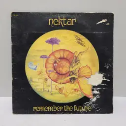 NEKTAR REMEMBER THE FUTURE LP VINYL 1973 PROG ROCK CLASSIC Untested Sold As Art