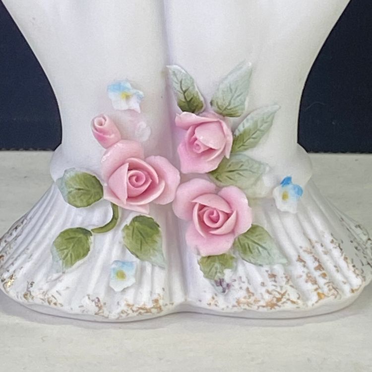 Vintage Lefton Hands Ring Holder Vase