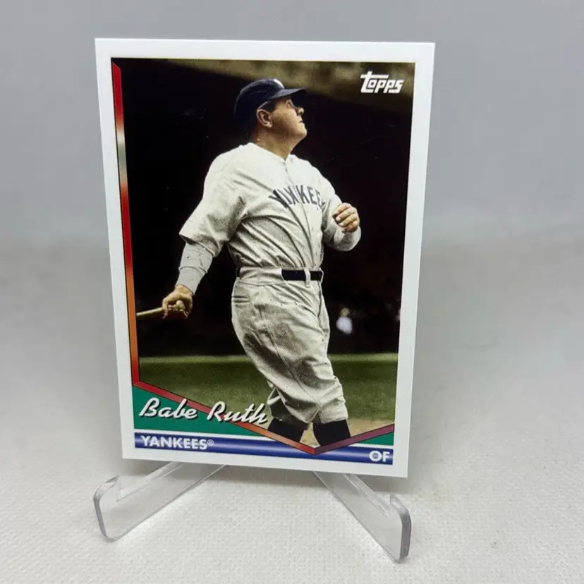 2024 Topps Archives Babe Ruth #384 1994 Design New York Yankees HOF