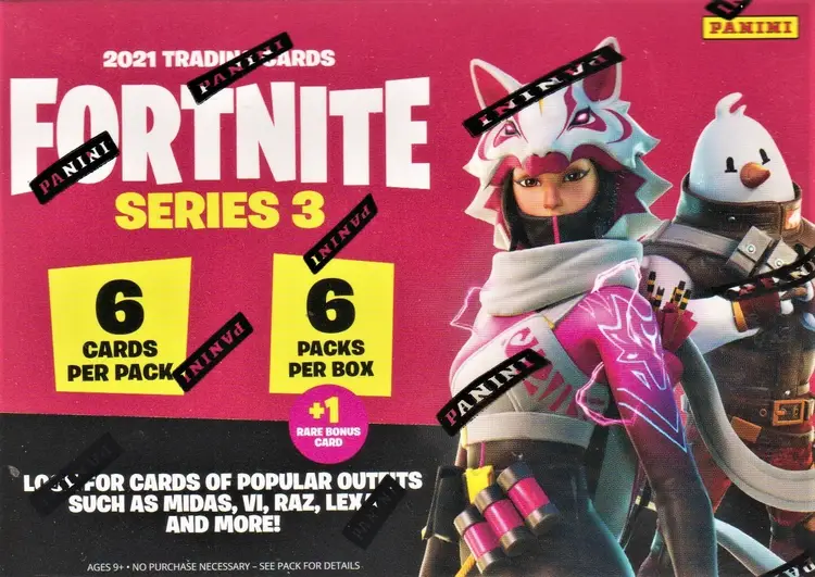 2021 Panini Fortnite Series 3 Blaster Box
