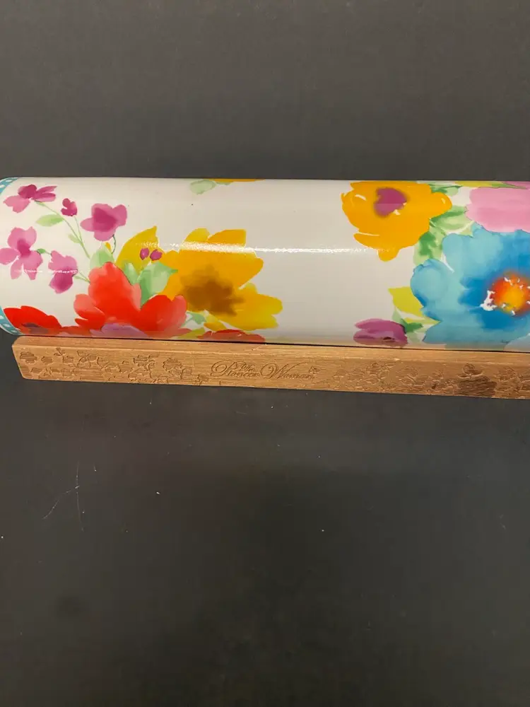 Pioneer Woman “ Breezy Blossom “ Ceramic Rolling Pin