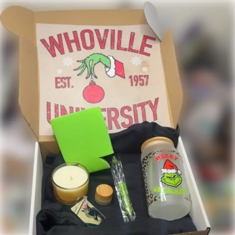 Grinch Box (value $$66.50)