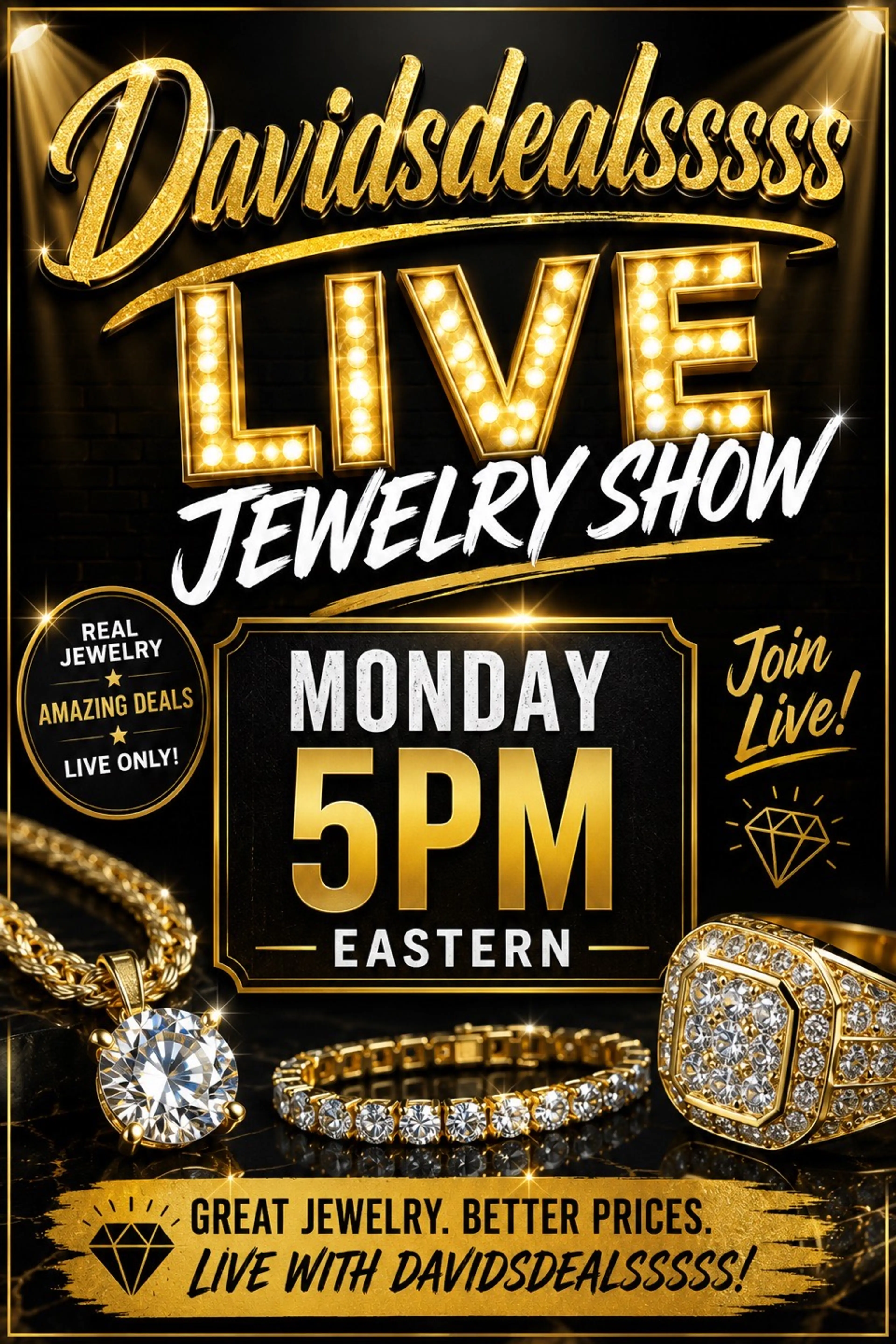 Monday Evening Jewelry Show