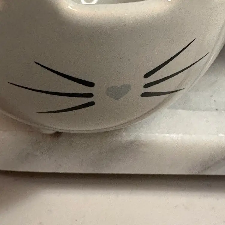 Adorable CAT KITTEN Ceramic Measuring Cups - Set Of 3