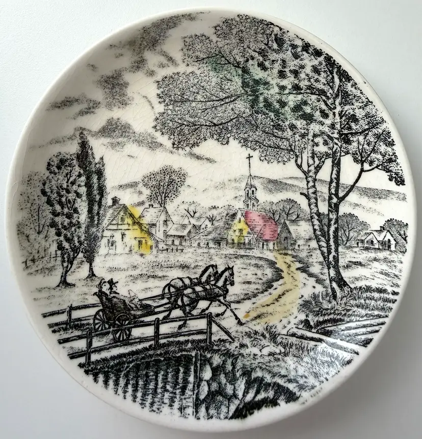 SPRING DRIVE Collector Plate By Underglaze Made In Japan
