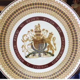 Queen Elizabeth Plate