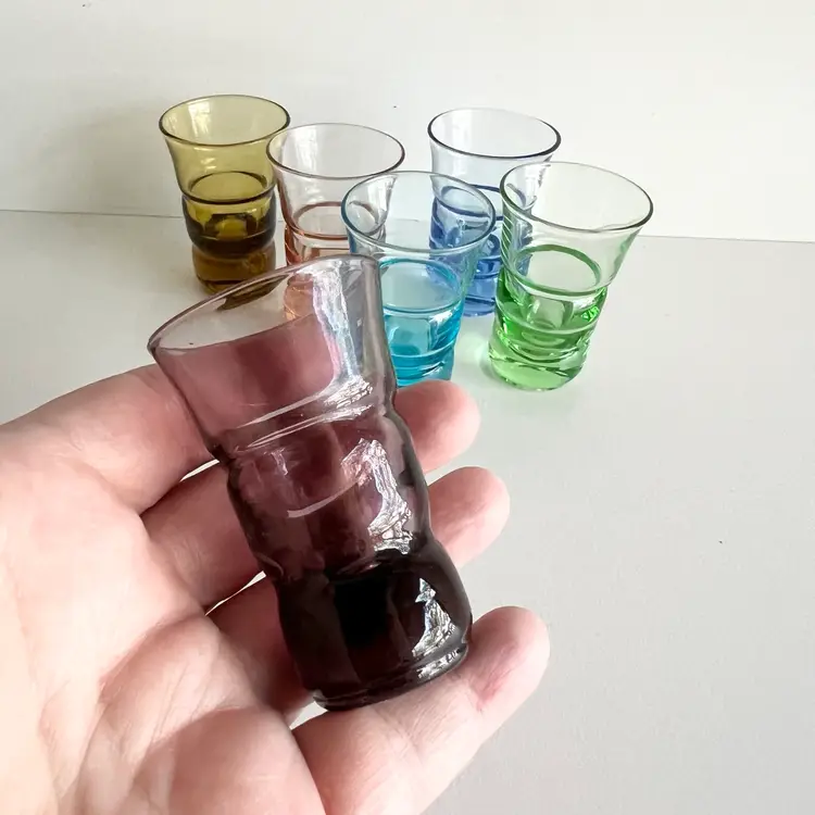 Vintage Shot Glass Set