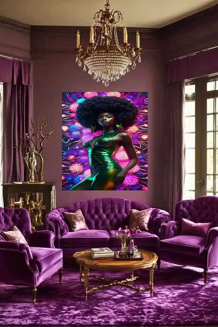 Emerald – The Luminous Keeper digital print