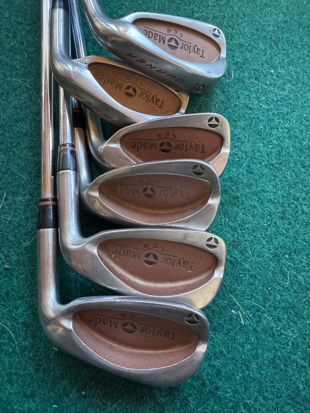 今年人気のブランド品や アイアンセット LCG BURNER TaylorMade 寶TIS