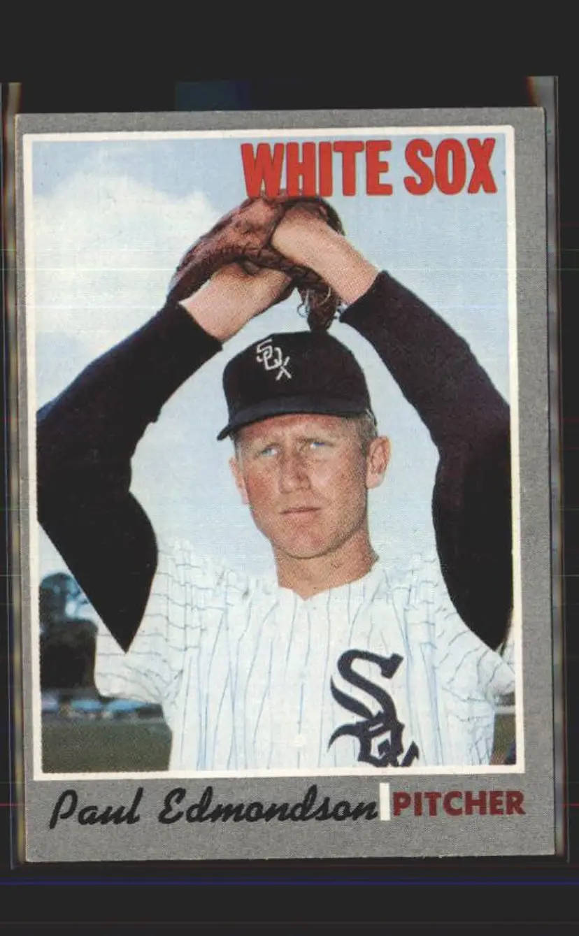 Paul Edmondson 1970 Topps #414 - () - Chicago White Sox