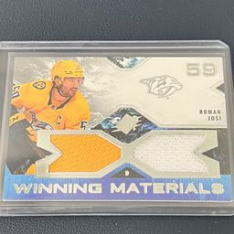 2021-22 Upper Deck SPx Roman Josi Relic Nashville Predators