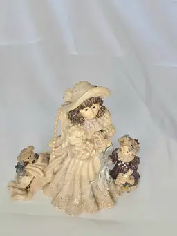 Boyds Bears Figurine Emily w/ Kathleen & Otis #'d Marked Limited