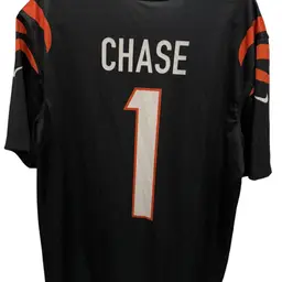 New$100 Nike Ja'Marr Chase Cincinnati Bengals Drifit Jersey Large