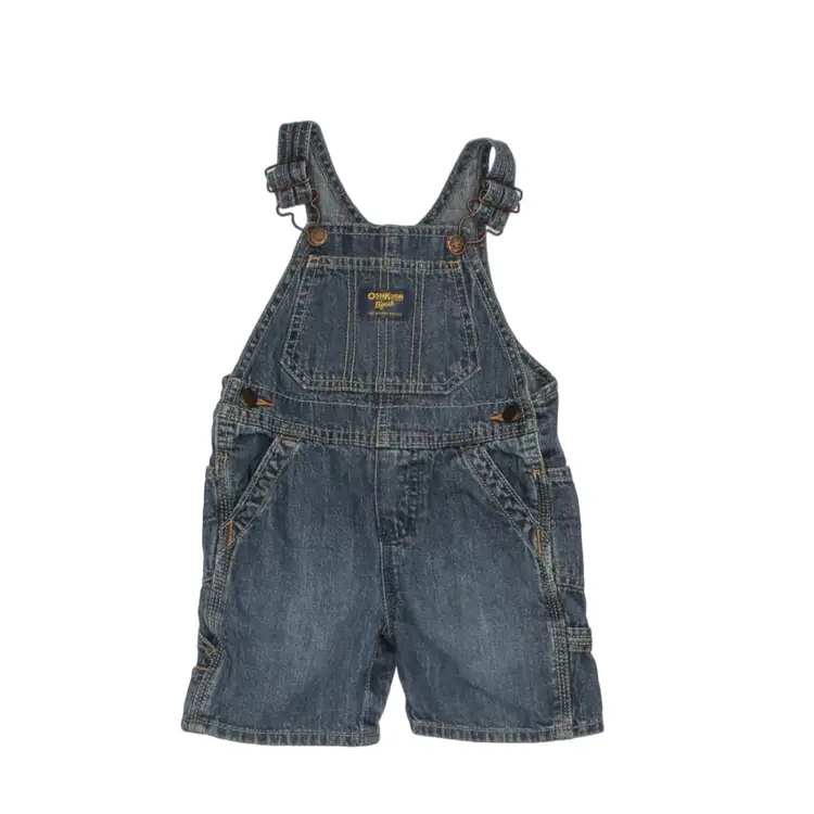 C0003 OshKosh B'gosh 18M Denim Shorts Style Bib Overalls