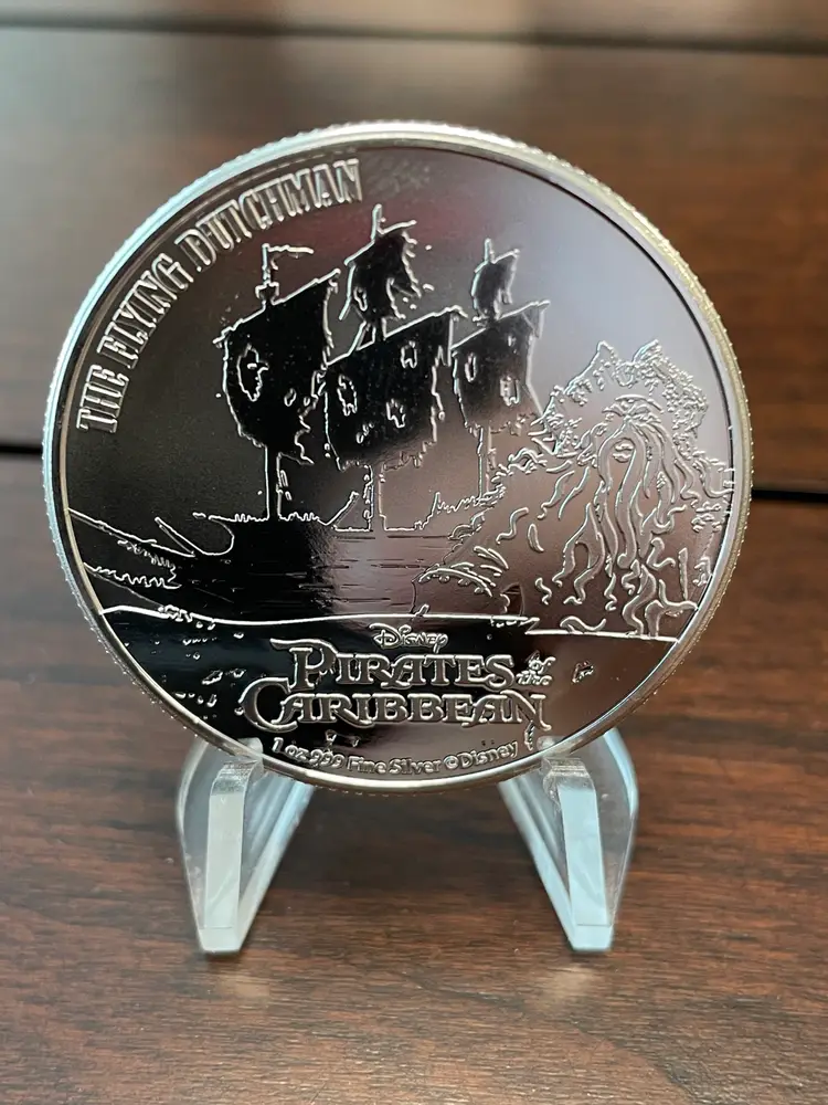 Pirates Of The Caribbean 5 Coin Complete Set